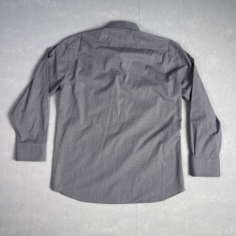 Canali Dress Shirt Men Gingham Sz 16/41 Casual Office‎ Business Career - Picture 8 of 9